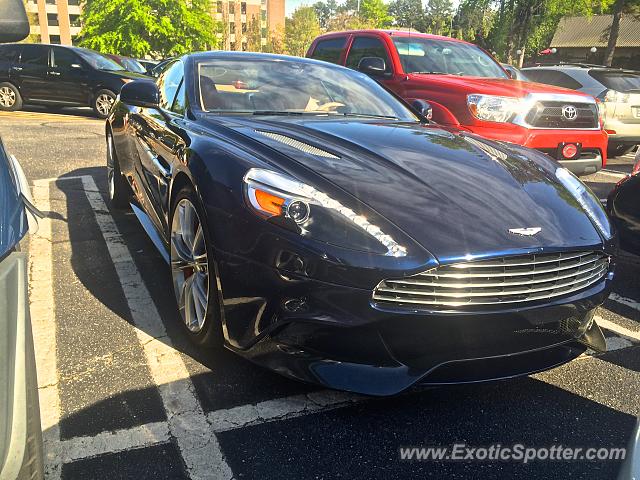 Aston Martin Vanquish spotted in Athens, Georgia