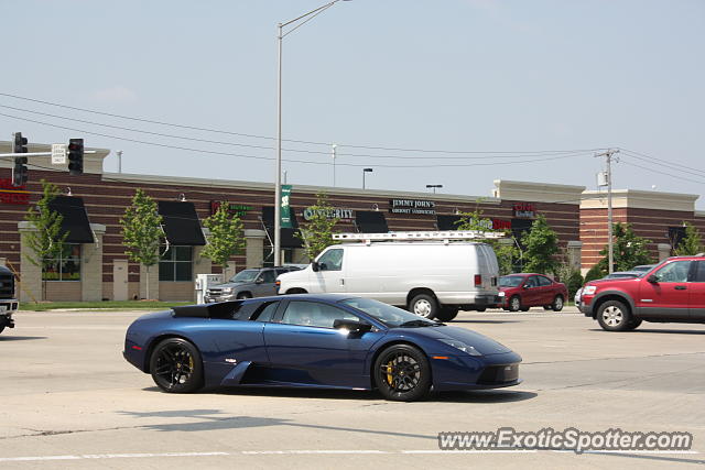 Lamborghini Murcielago spotted in Barrington, Illinois