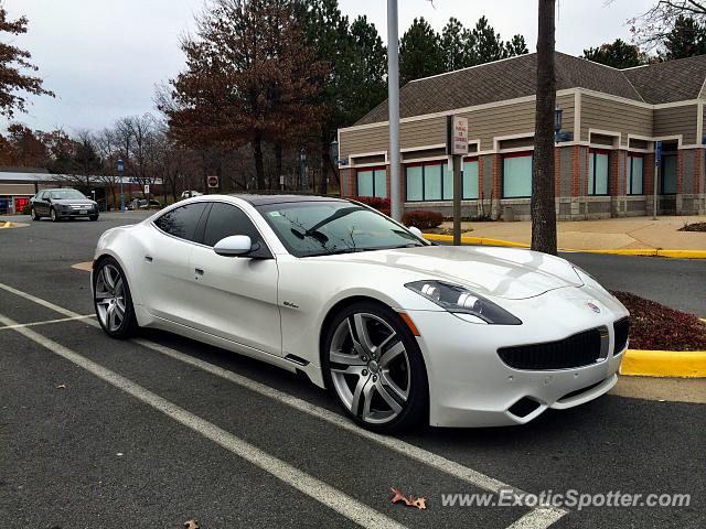Fisker Karma spotted in Reston, Virginia