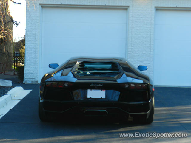 Lamborghini Aventador spotted in Windsor, Ontario, Canada