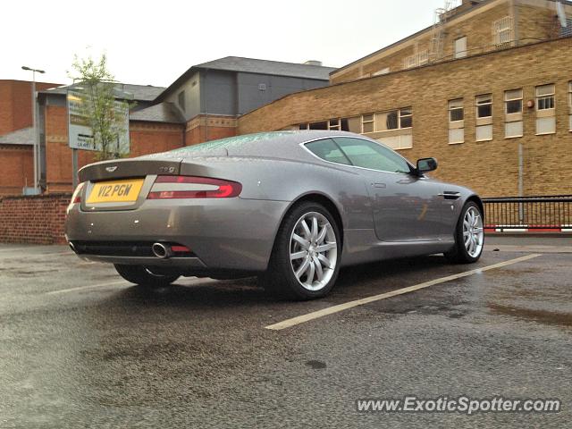 Aston Martin DB9 spotted in Lincoln, United Kingdom