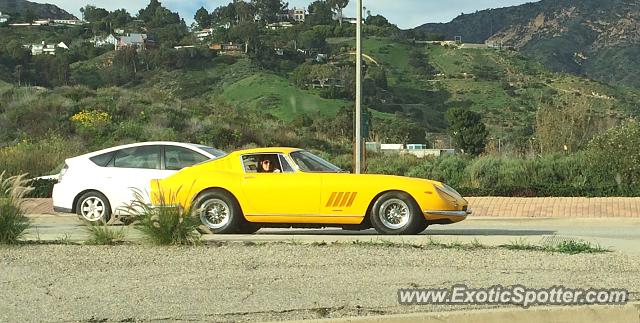 Ferrari 275 spotted in Malibu, California