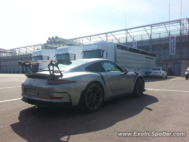 Porsche 911 GT3 spotted in Monza, Italy