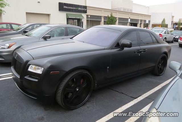Rolls-Royce Ghost spotted in Atlanta, Georgia