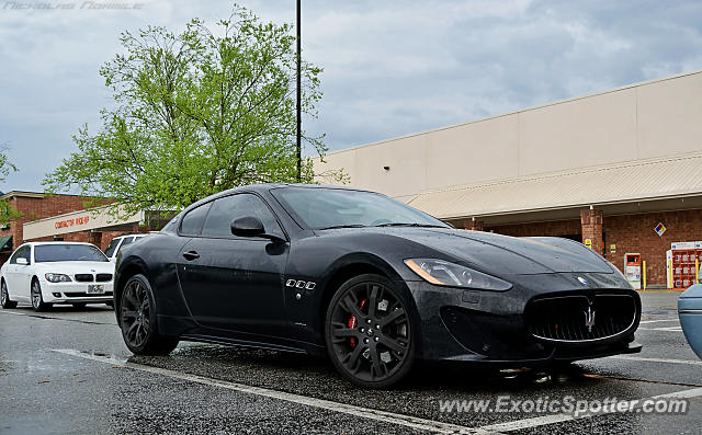 Maserati GranTurismo spotted in Garner, North Carolina