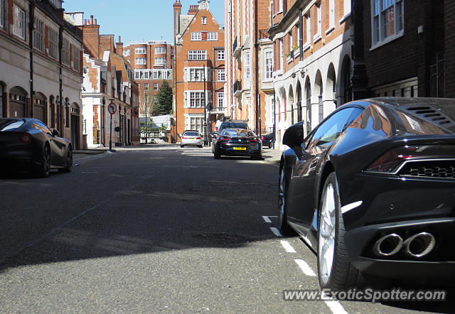 Lamborghini Huracan spotted in London, United Kingdom