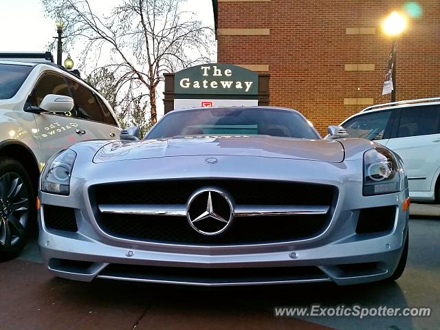 Mercedes SLS AMG spotted in Salt Lake City, Utah