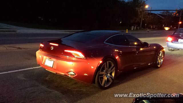 Fisker Karma spotted in Greenville, North Carolina