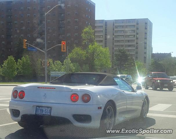 Ferrari 360 Modena spotted in Mississauga, Canada