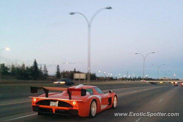 Maserati MC12 spotted in Edmonton, Canada