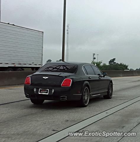 Bentley Continental spotted in Beaumont, Texas