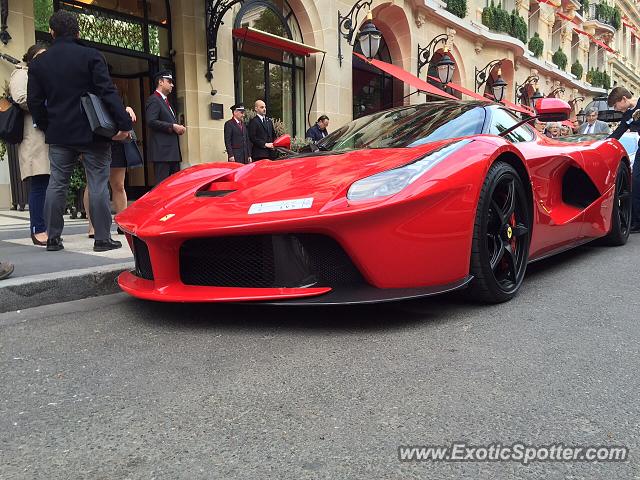 Ferrari LaFerrari spotted in Paris, France