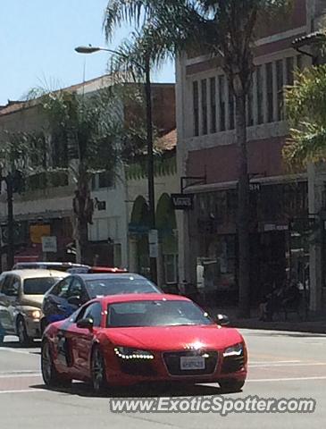 Audi R8 spotted in Pasadena, California