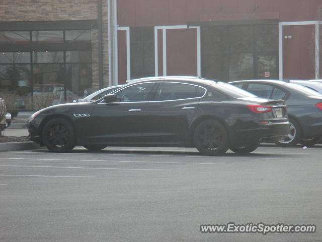 Maserati Quattroporte spotted in Malborbo, New Jersey