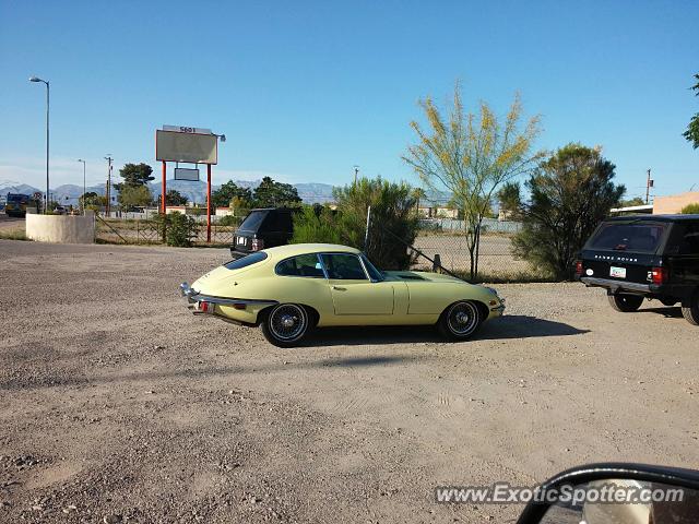 Jaguar E-Type spotted in Tucson, Arizona
