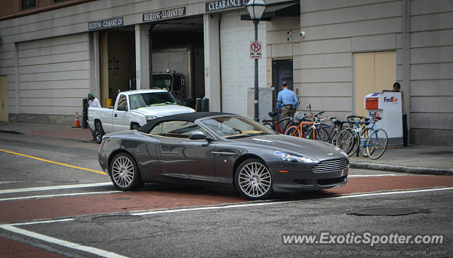 Aston Martin DB9 spotted in Charleston, South Carolina
