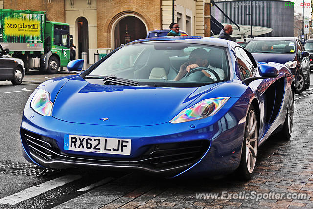 Mclaren MP4-12C spotted in London, United Kingdom