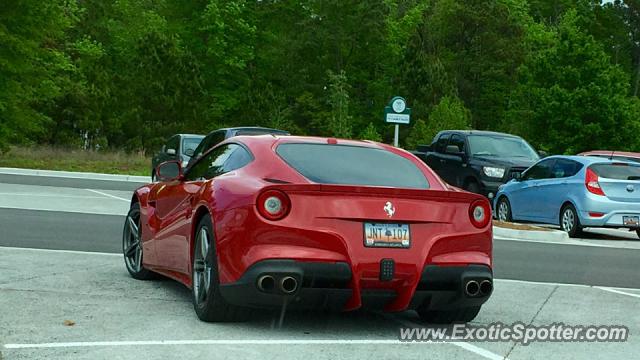 Ferrari F12 spotted in Pawleys Island, South Carolina