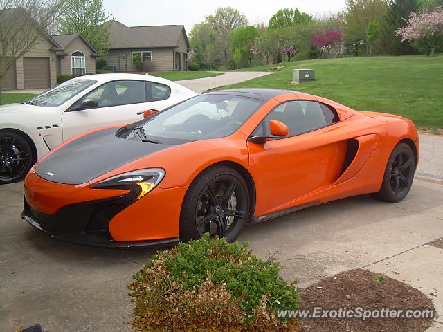 Mclaren 650S spotted in Bloomington, Indiana