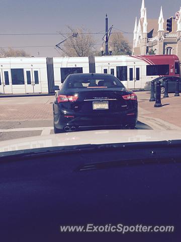 Maserati Ghibli spotted in SLC, Utah
