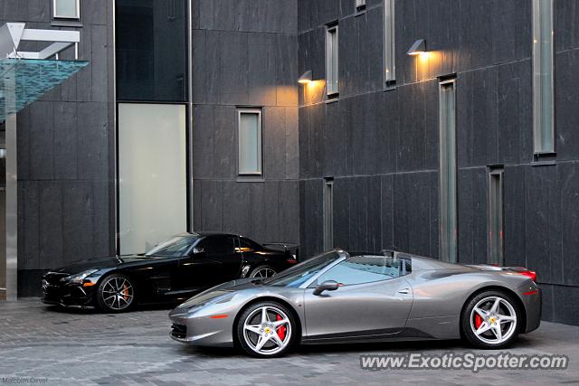 Ferrari 458 Italia spotted in Toronto, Canada