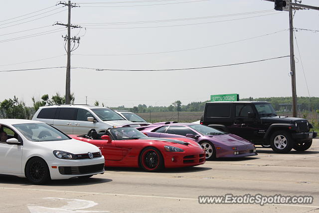 Lamborghini Diablo spotted in South Barrington, Illinois