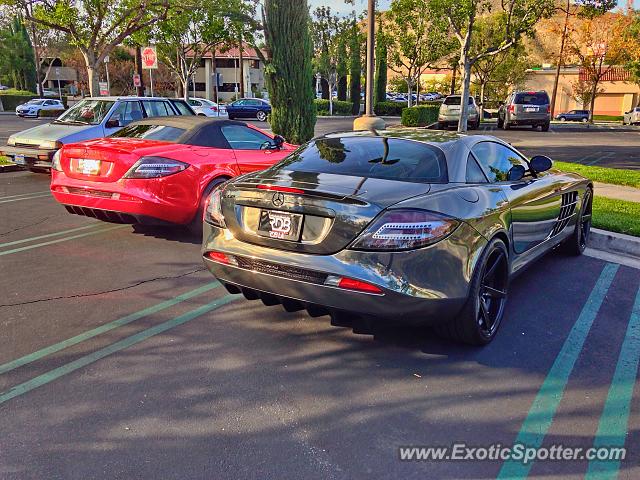 Mercedes SLR spotted in Calabasas, California