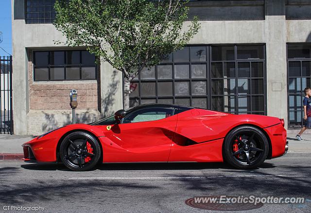 Ferrari LaFerrari spotted in Hollywood, California