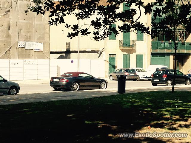 Aston Martin DB9 spotted in Porto, Portugal