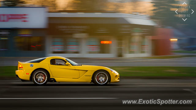 Dodge Viper spotted in Birmingham, Michigan