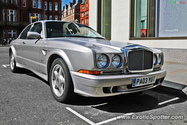 Bentley Continental spotted in London, United Kingdom
