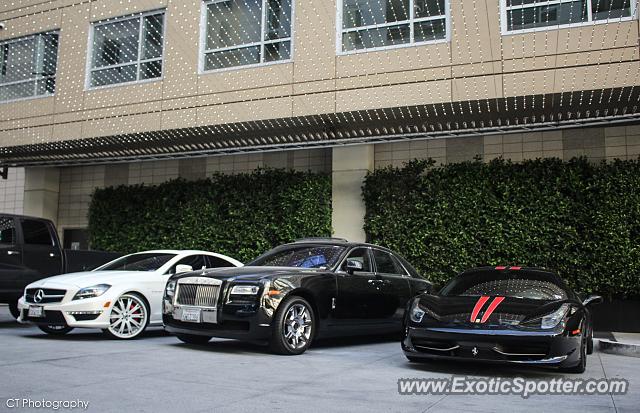 Ferrari 458 Italia spotted in Hollywood, California