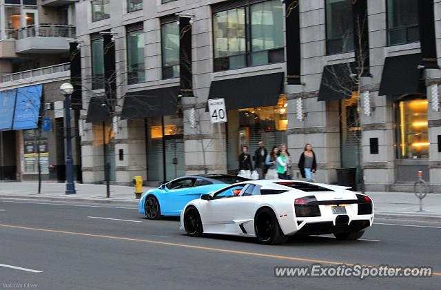 Lamborghini Murcielago spotted in Toronto, Canada