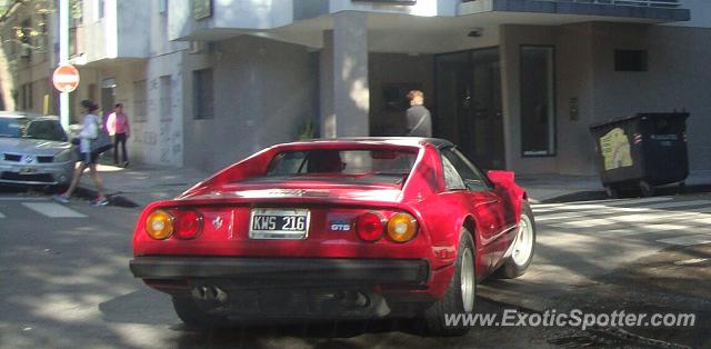 Ferrari 308 spotted in Buenos Aires, Argentina