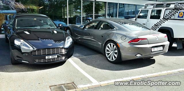 Fisker Karma spotted in Zurich, Switzerland