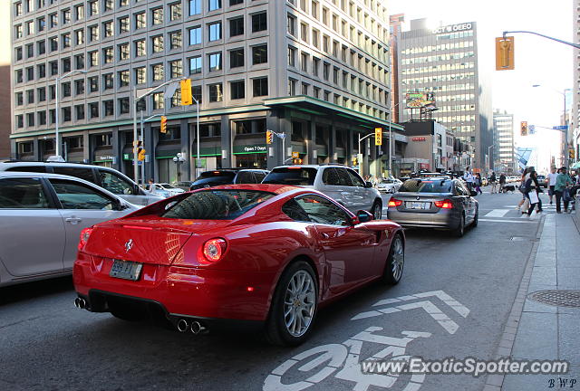 Ferrari 599GTB spotted in Toronto, Canada