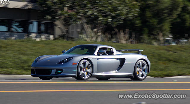 Porsche Carrera GT spotted in Newport Beach, California