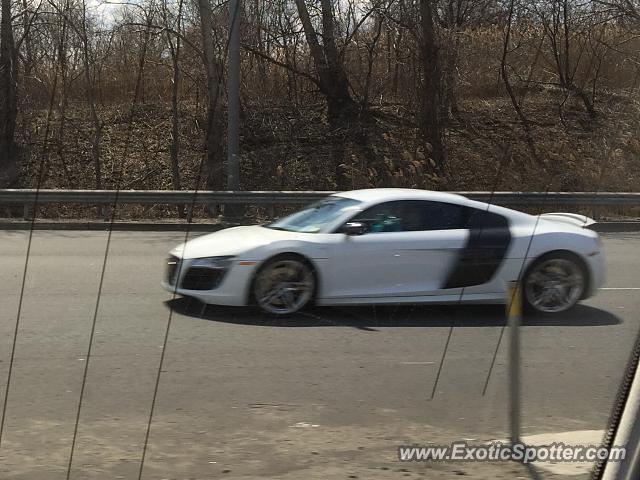 Audi R8 spotted in East Rutherford, New Jersey
