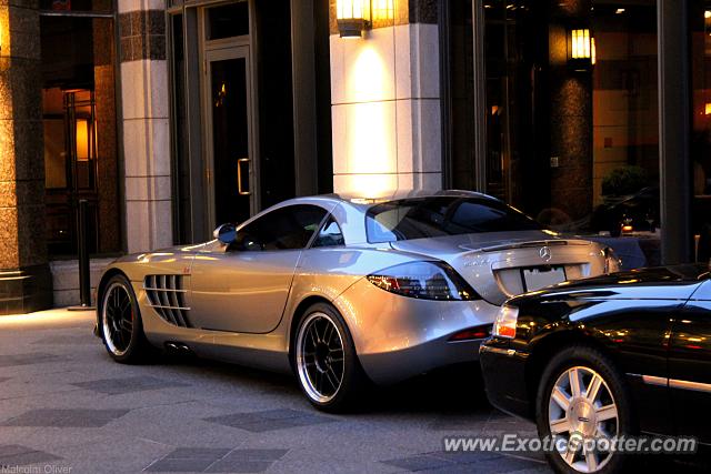 Mercedes SLR spotted in Toronto, Canada
