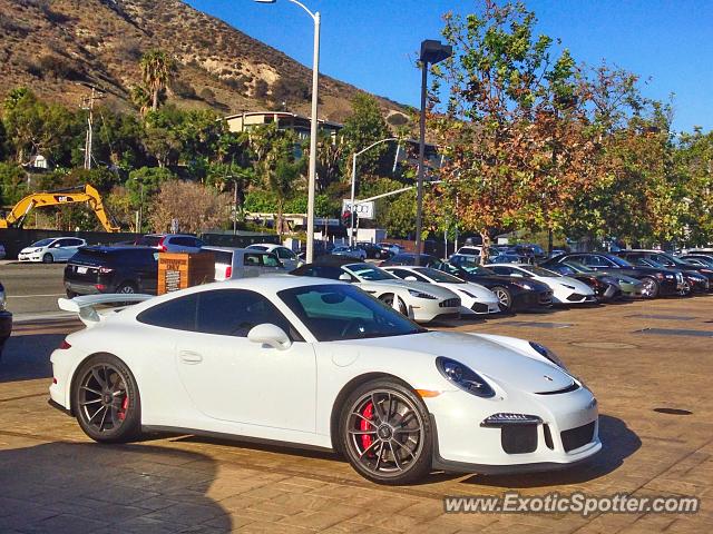 Porsche 911 GT3 spotted in Malibu, California