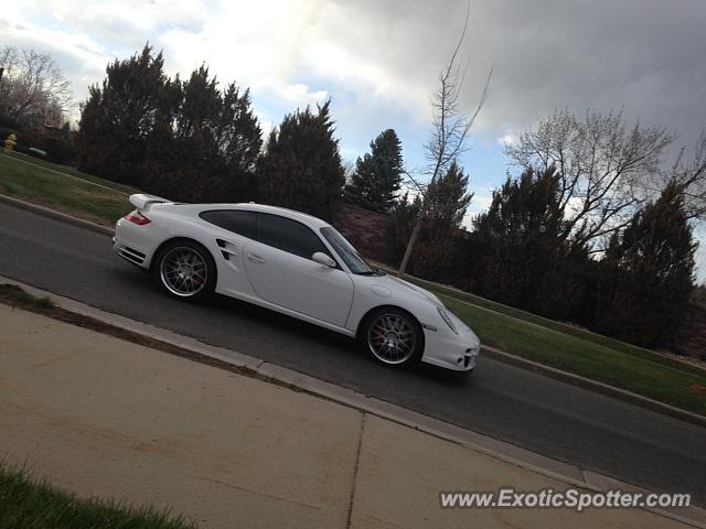 Porsche 911 Turbo spotted in Green Wood V., Colorado