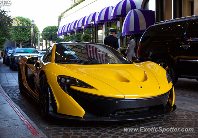Mclaren P1 spotted in Beverly Hills, California