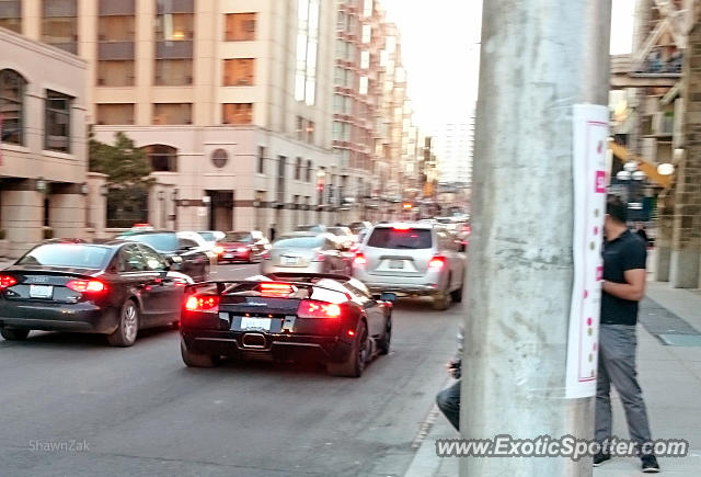 Lamborghini Murcielago spotted in Toronto, Ontario, Canada