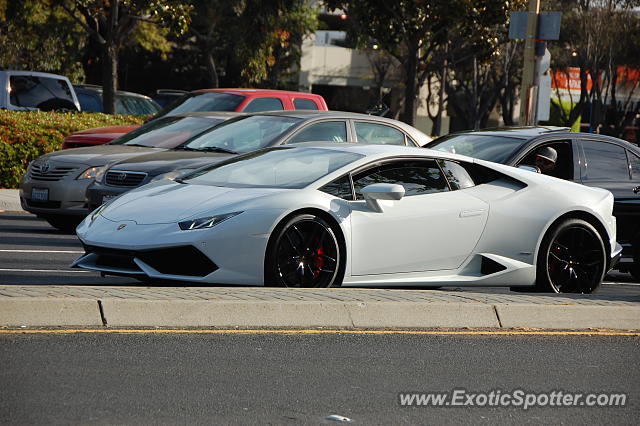 Lamborghini Huracan spotted in San Jose, California