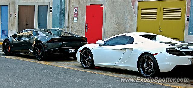 Lamborghini Huracan spotted in Menlo Park, California
