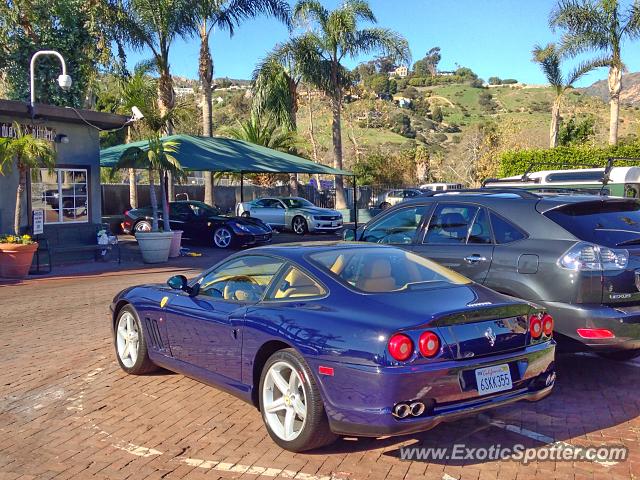 Ferrari 575M spotted in Malibu, California