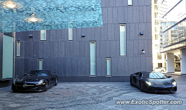 Mercedes SLS AMG spotted in Toronto, Ontario, Canada