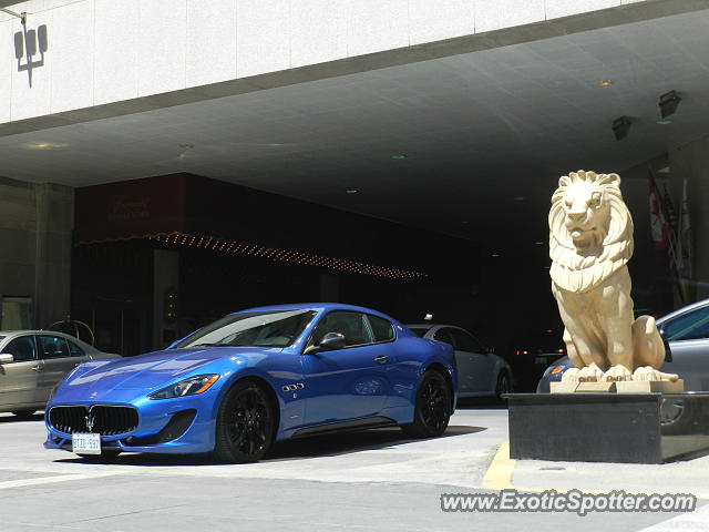 Maserati GranTurismo spotted in Toronto, Canada
