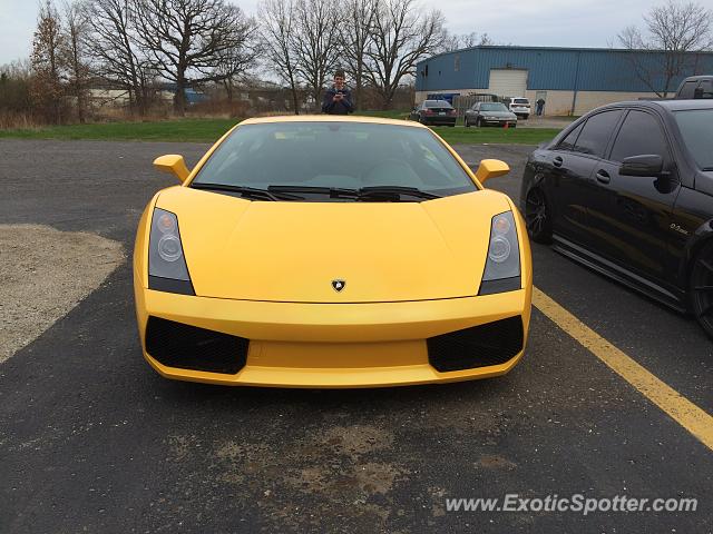 Lamborghini Gallardo spotted in Brighton, Michigan