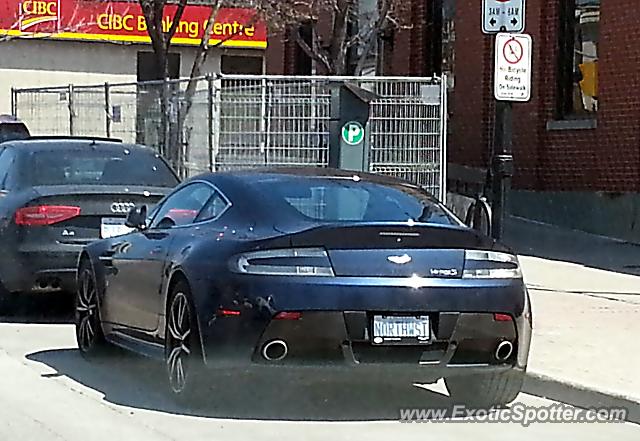 Aston Martin Vantage spotted in Mississauga, Canada